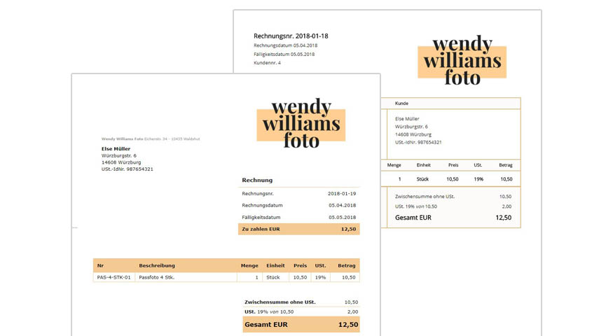 Rechnung Schreiben Als Fotograf So Geht S Debitoor
